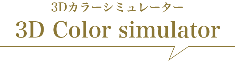 3Dカラーシミュレーター